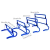 1/5 Pcs Four-speed Colourful Hurdle Racks Multi-functional Football Training Equipment Jumping Hurdles Adjustable Hurdle Racks 2