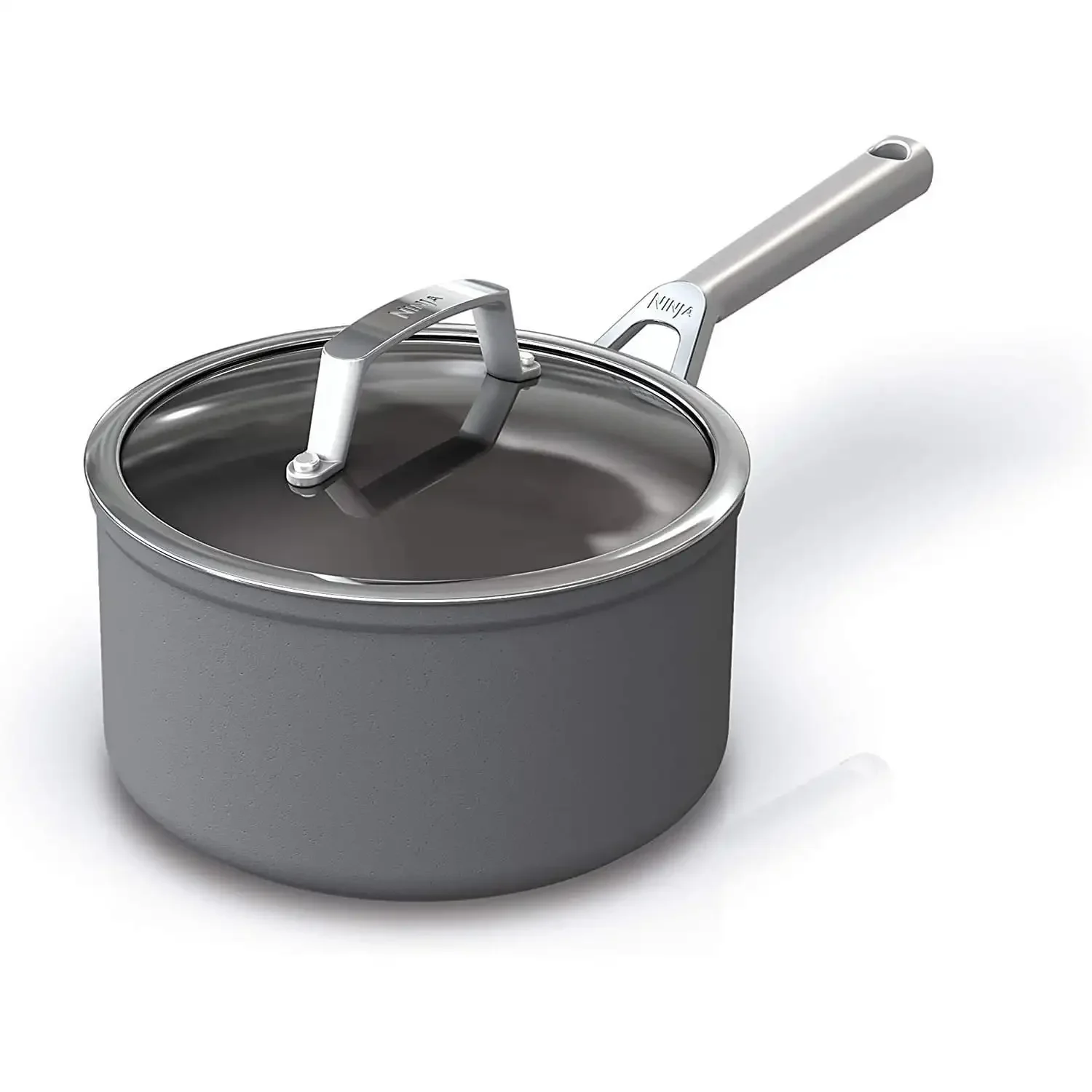 

Foodi NeverStick Premium 3.5-Quart Saucepan with Glass Lid