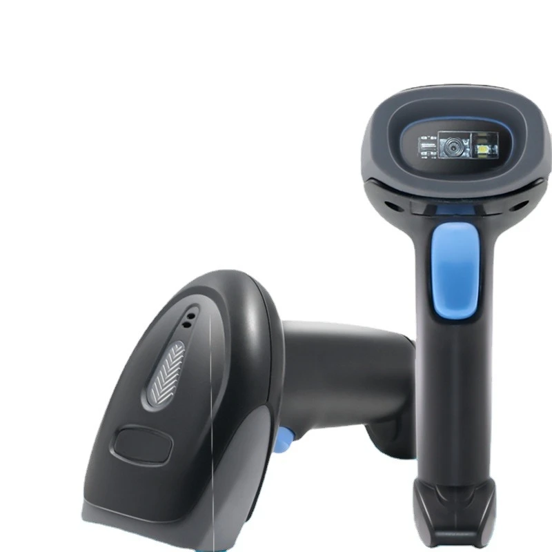 Hands-free USB Barcode Scanner Wired Automatic 1d Barcode Reader Handheld Scanning Gun Used in Supermarkets, Convenience Store