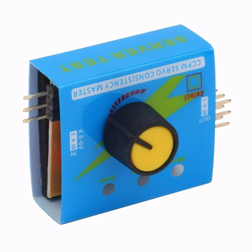 Testeur de Servo Multiple 3CH ECS - Contrôleur de Vitesse pour Modélisme