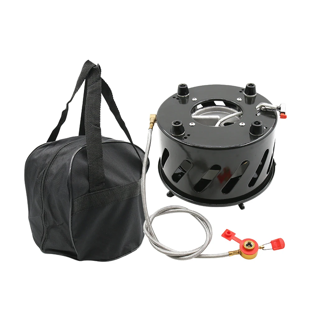 

9-Core 19800W Camping Stove High-Power Gases Burner Stove Backpacking Stove Windproof Stove Burner Furnace for Cooking Picnic