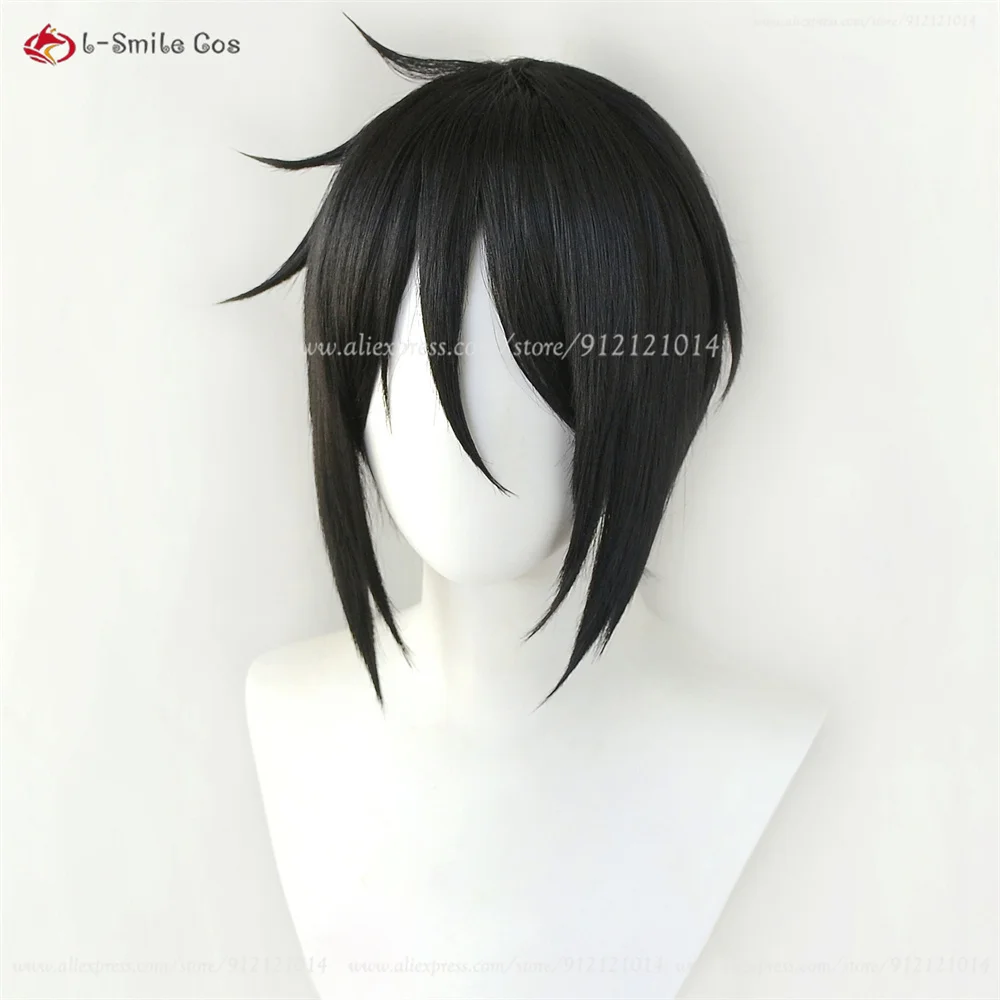 Black Butler Anime Cosplay Perücke – Ciel Phantomhive, Sebastian, Grell, Undertaker, Alois – Hitzebeständig 11