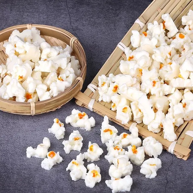 Faux Telephone Enfant 50 Faux Pop-Corn Miniatures En Résine - Déco Créative Pour DIY, Décorations Maison Et Accessoires Faux Aliment Déco - 4