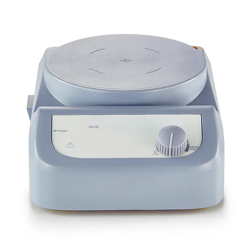Magnetic Stirrer Range 0-1500rpm Classic Magnetic Stirrer Max.3L Plastic Plate 135mm ( 5'') MS-PB Good Chemical Resistance