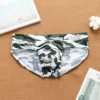 Aussiebum men's cool summer camo low waist briefs mesh ice triangle pants breathable youth underwear Large back hollow panties 4