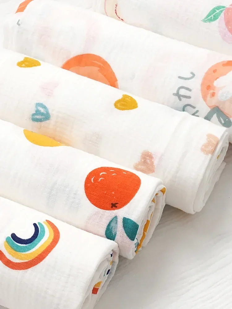 Cotton Double Layer Gauze Fabric By The Meter for Baby Clothes Pajamas Diy Sewing Anime Cartoon Printed cotton fabric,cotton poplin fabric