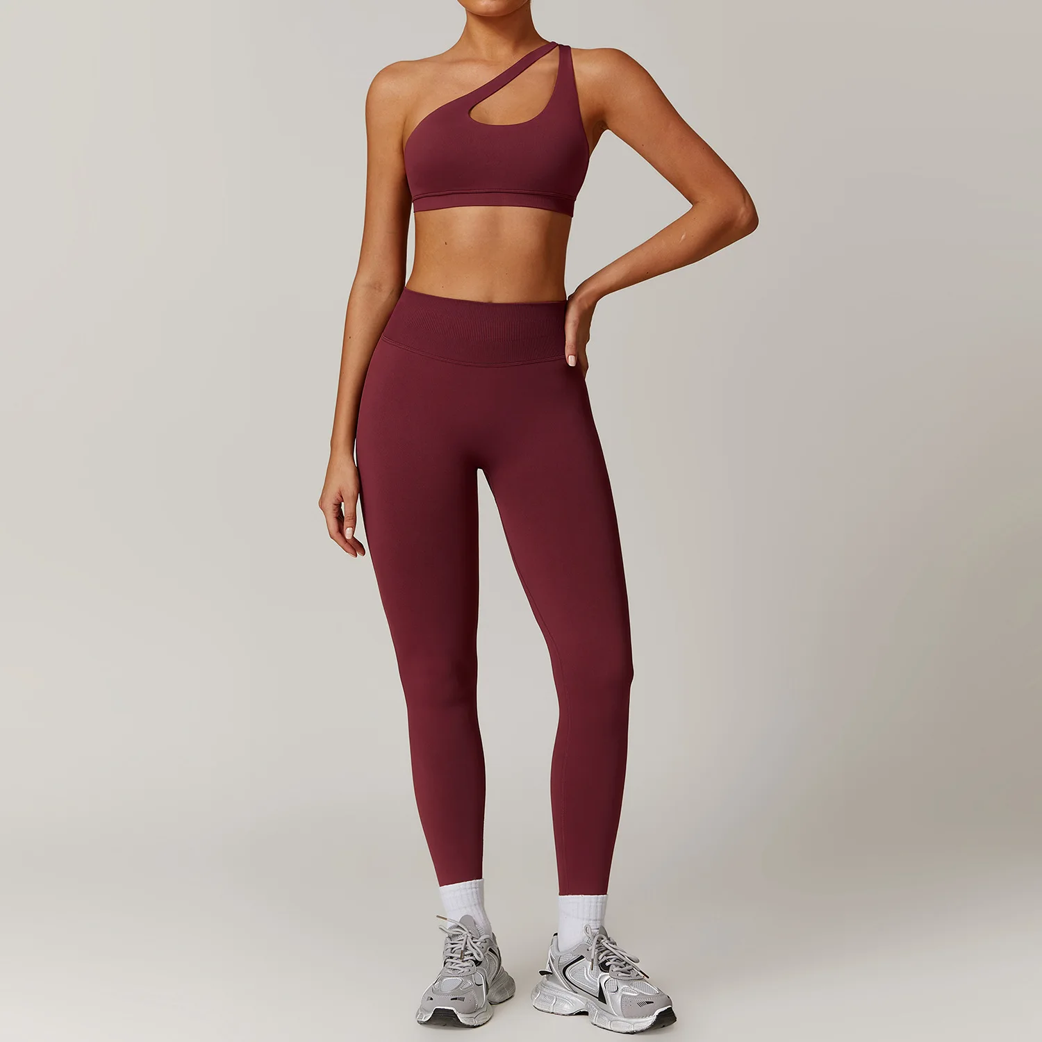 Yoga Set Seamless for Women Gym Fitness Long Sleeved Jacket Tracksuits Sports Bra Gym Leggings
