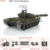 Upgraded Ver Heng Long RC Battle Tank 1:16 Large TK7.0 Russia T72 3939 Redeyes Remote Tracked Vichels Controlled Car Toy TH20573 1