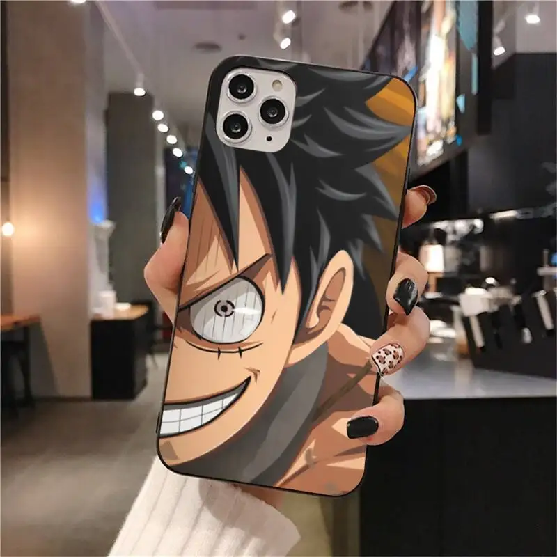 Anime One Piece Roronoa Zoro Phone Case For iphone 13 12 11 Pro Mini XS Max 8 7 Plus X SE 2020 XR cover case for iphone 13 