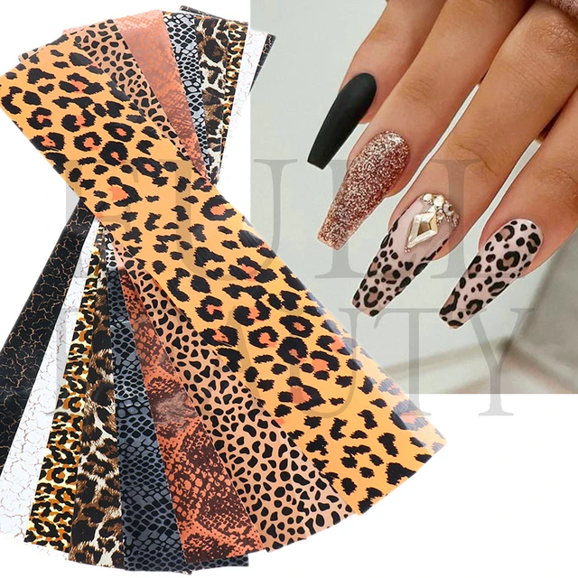 Cheetah Print Nail Art · An Animal Print Nail · Nail Painting on Cut Out +  Keep