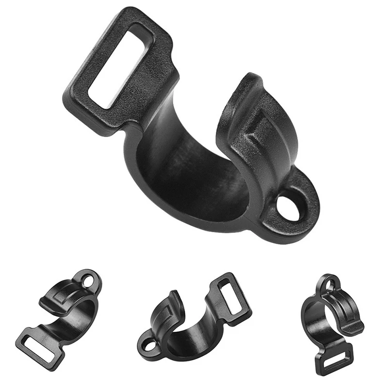 Description Picture 5 of item10 Pcs Tent Hooks Camping Caravan Awning Tent Wind Rope Pole Clamp Tent C Shaped Rod Clip Windproof Plastic Suspension Hook