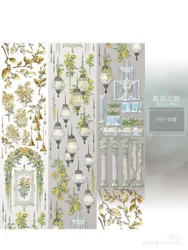 1 Loop Lamps Garden At Evening PET Tape