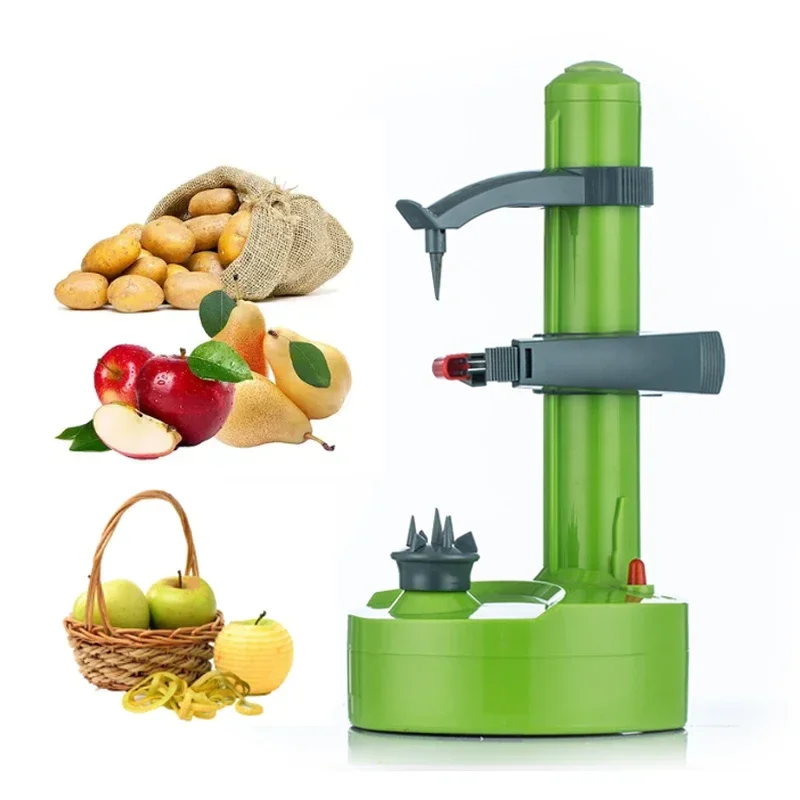 Electric Potato Peeler Automatic Rotating Apple Peeler Potato