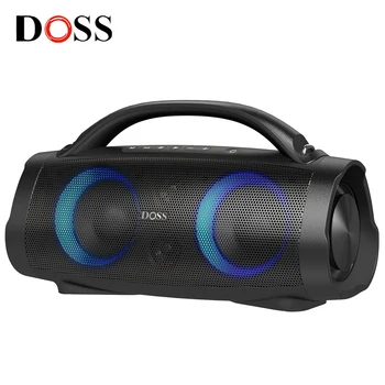 DOSS Portable Bluetooth Speaker Powerful 100W Stereo Sound Bass Subwoofer Sound Box TWS IPX6 Waterproof Outdoor Wireless Speaker 1