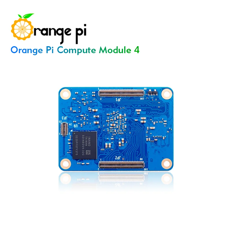 Orange Pi CM4 2GB RAM 32GB eMMC Flash Single Board Computer Rockchip RK3566, Quad-core, WiFi+BT with BLE, 4K Development Board