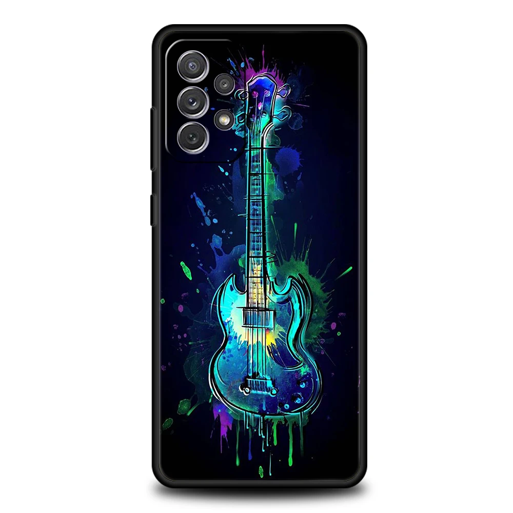 Guitar Music Art Phone Case - Soft Shell Capas