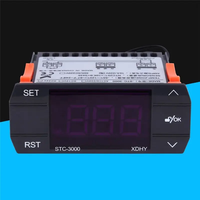 고품질 측정기구 STC-3000 디지털 온도 조절기 110-220V 30A 재고 있음