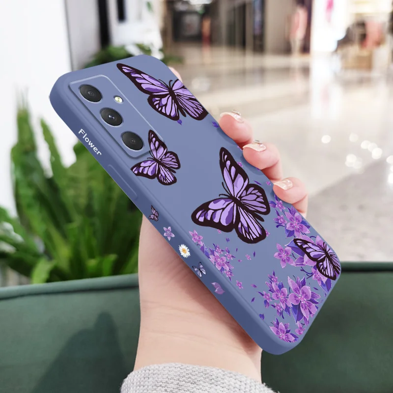 Enchanting Butterfly Silicone Phone Case - Dreamy Design
