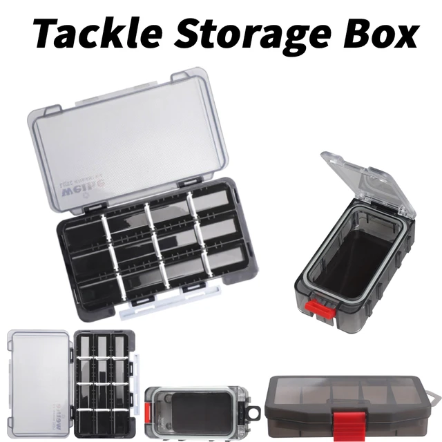 New Fishing Tackle Box Portable Fishing Accessories Tool Storage Box Double  Layer Carp For Fishing Goods Hooks Lure Boxes - AliExpress