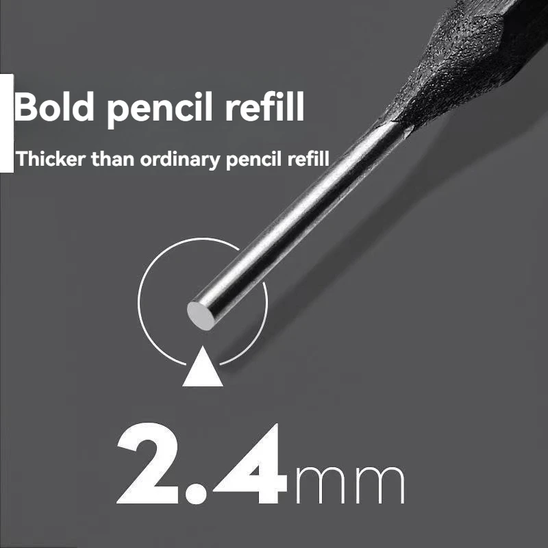10Pcs 2BHB Wooden Pencils Simple Black Standard Pencil Korean Stationery Writing Sketch Drawing Tools Kids Gifts Office Supplies 6