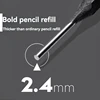 10Pcs 2BHB Wooden Pencils Simple Black Standard Pencil Korean Stationery Writing Sketch Drawing Tools Kids Gifts Office Supplies 6
