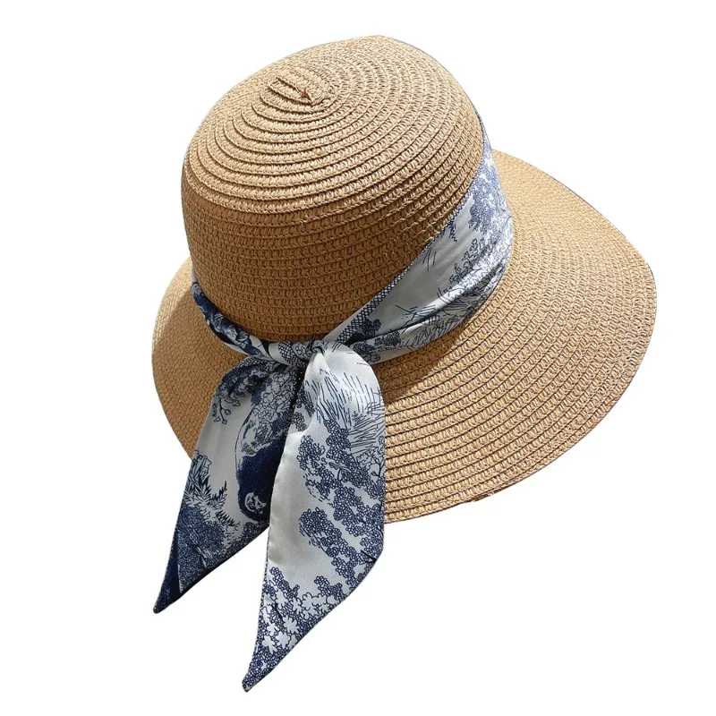 100*6 سنتيمتر نبات الغابة وشاح مطبوع للنساء الربيع والصيف نمط جديد ديكور حاد الزاوية غاسل هيرباند وشاح صغير