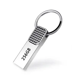 High - Speed 2TB Waterproof USB 3.0 Flash Drive - Durable Metal Design for Enhanced Data Storage and Transfer (256GB)