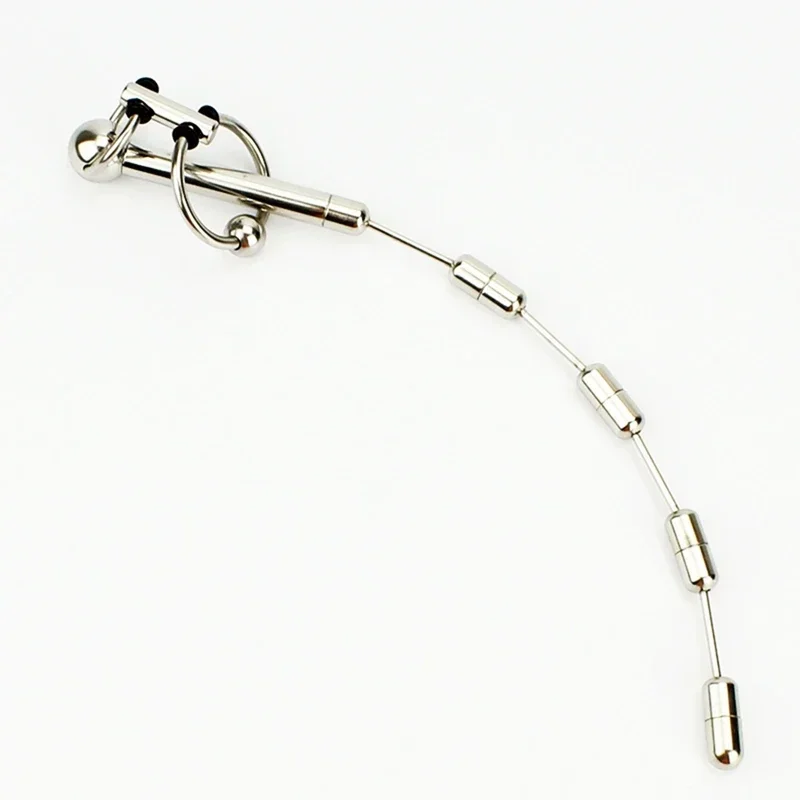 Sex Toys for Man Penis Plug 230mm Long Stainless Steel Urethral Cathete Dilator Male Masturbator Penis Inserts