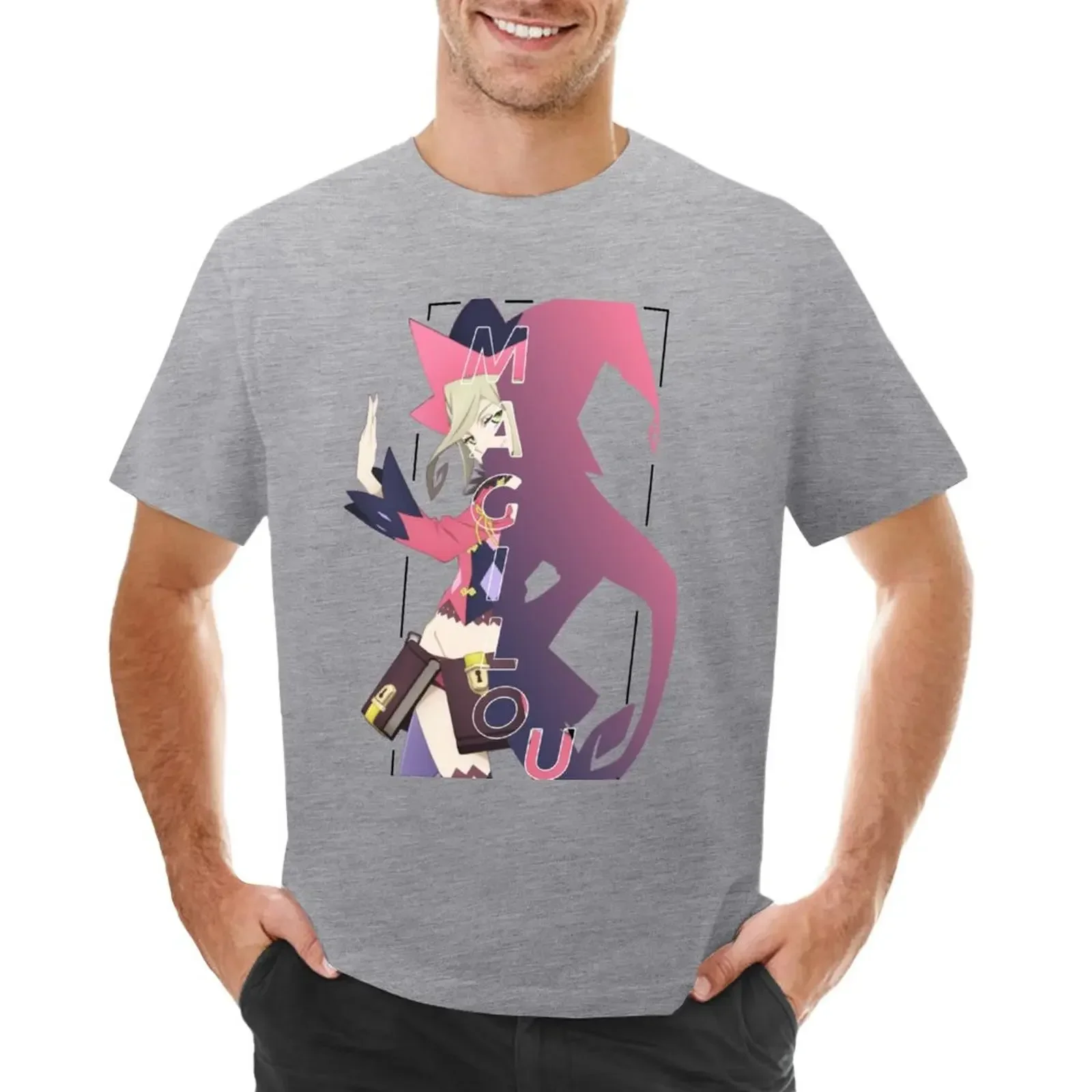 Magilou Mayvin Character Text Tales Of Berseria T-Shirt Customs Customs Progetta Le Tue T-Shirt Grafiche Da Uomo Ad Asciugatura Rapida Anime