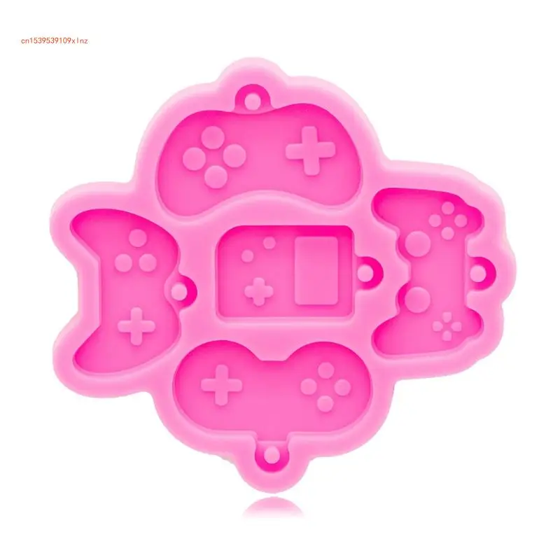 

DIY Game Handle Keychain Silicone Epoxy Mold DIY Keychain Pendant Jewelry Crafting Mould for Valentine Love Gift