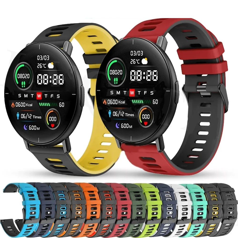 

Ремешок силиконовый для Mibro lite, сменный Браслет Для Xiaomi MiBro Color Air / Amazfit Bip S Lite