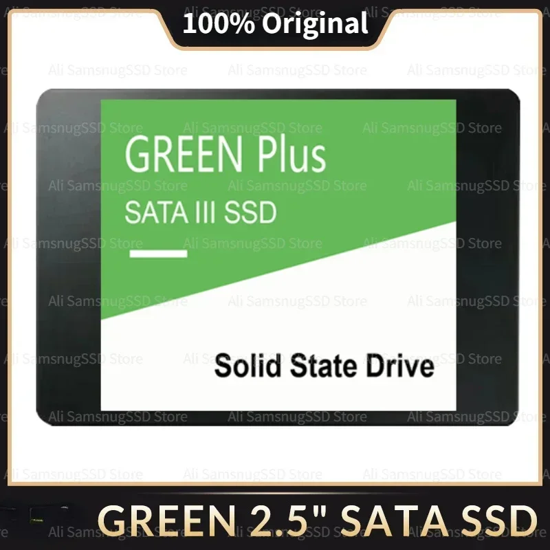 

Original GREEN 2.5" SATA3 SLC SSD 240GB 480GB 1TB 2TB Read Speed 545MB/s Disk Hard Drive 2.5 Inch for Laptop Desktop
