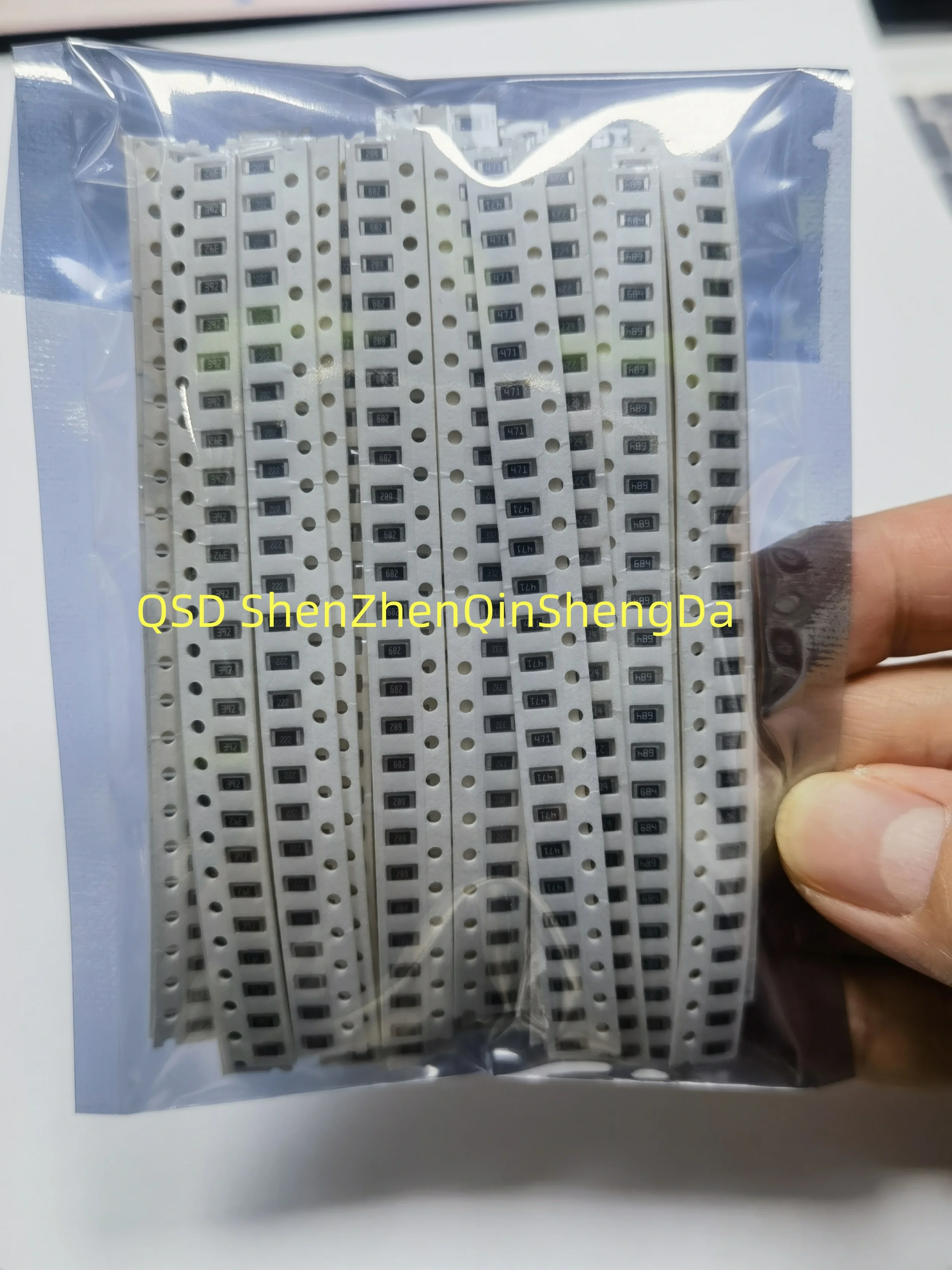1250pcs 50 Value 1206 SMD Resistor Kit (0R~10MR) 5% 100%NEW AND ORIGINAL