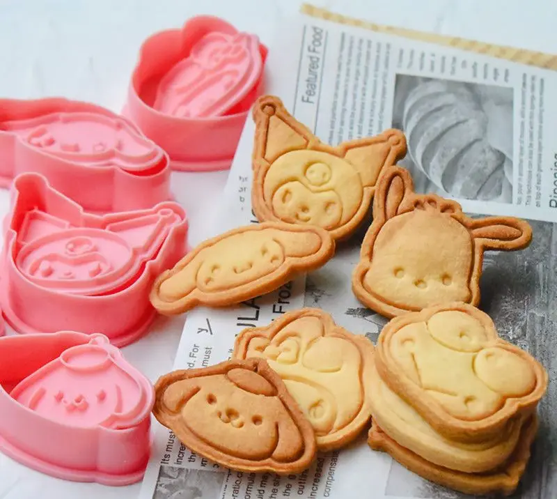 

Кавайная милая форма для печенья Sanrio Hello Kitty мультяшный новый трехмерный молдинг для печенья инструменты для выпечки сахара кухонные принадлежности