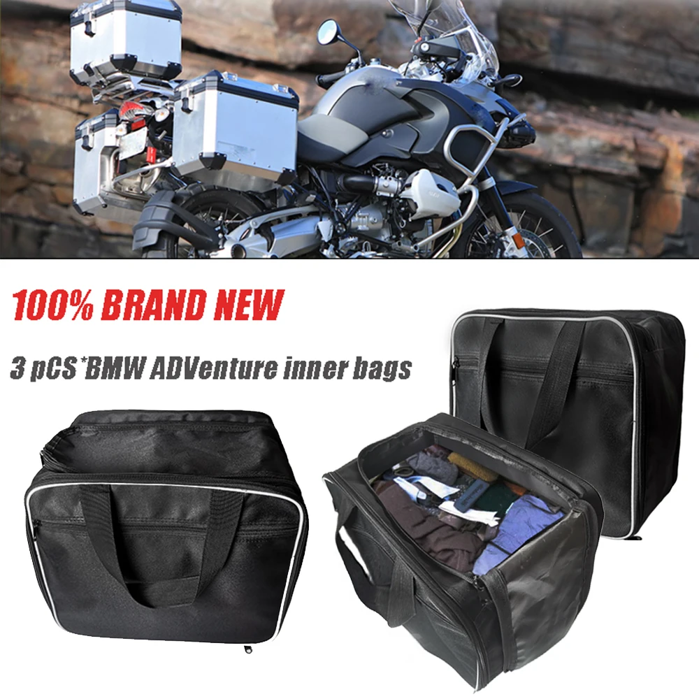 오토바이 수하물 가방, 블랙 내부 가방, 방수 라이너 가방, BMW R1200GS R1250 어드벤처 F850GS F750GS F800GS 용 가방