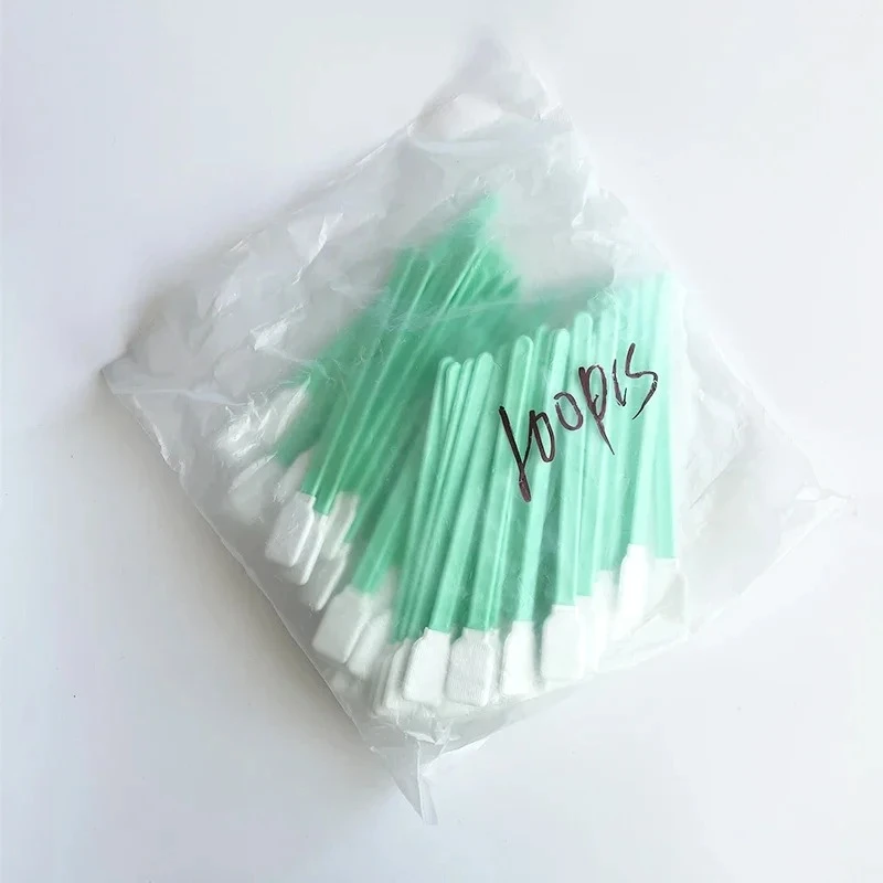 Non Woven Cotton Swab Cleaning Sponge Dust Epson Roland Removal Tool For Phone Repair