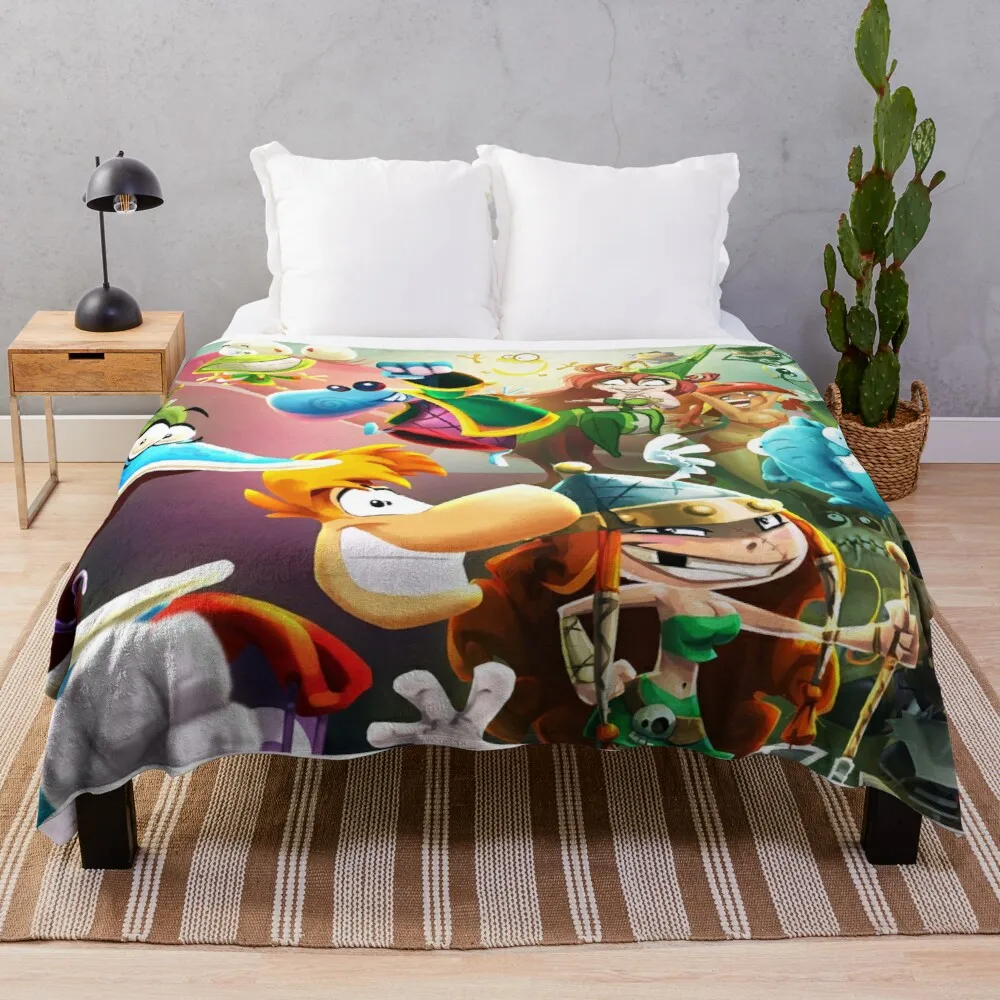 Rayman Art Throw Blanket Kid'S Blanket Camping Blanket Sofa Blanket