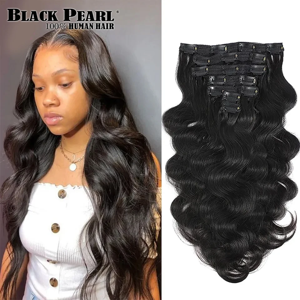 Remy, 100% Natural Cabelo Humano, Black Pearl,