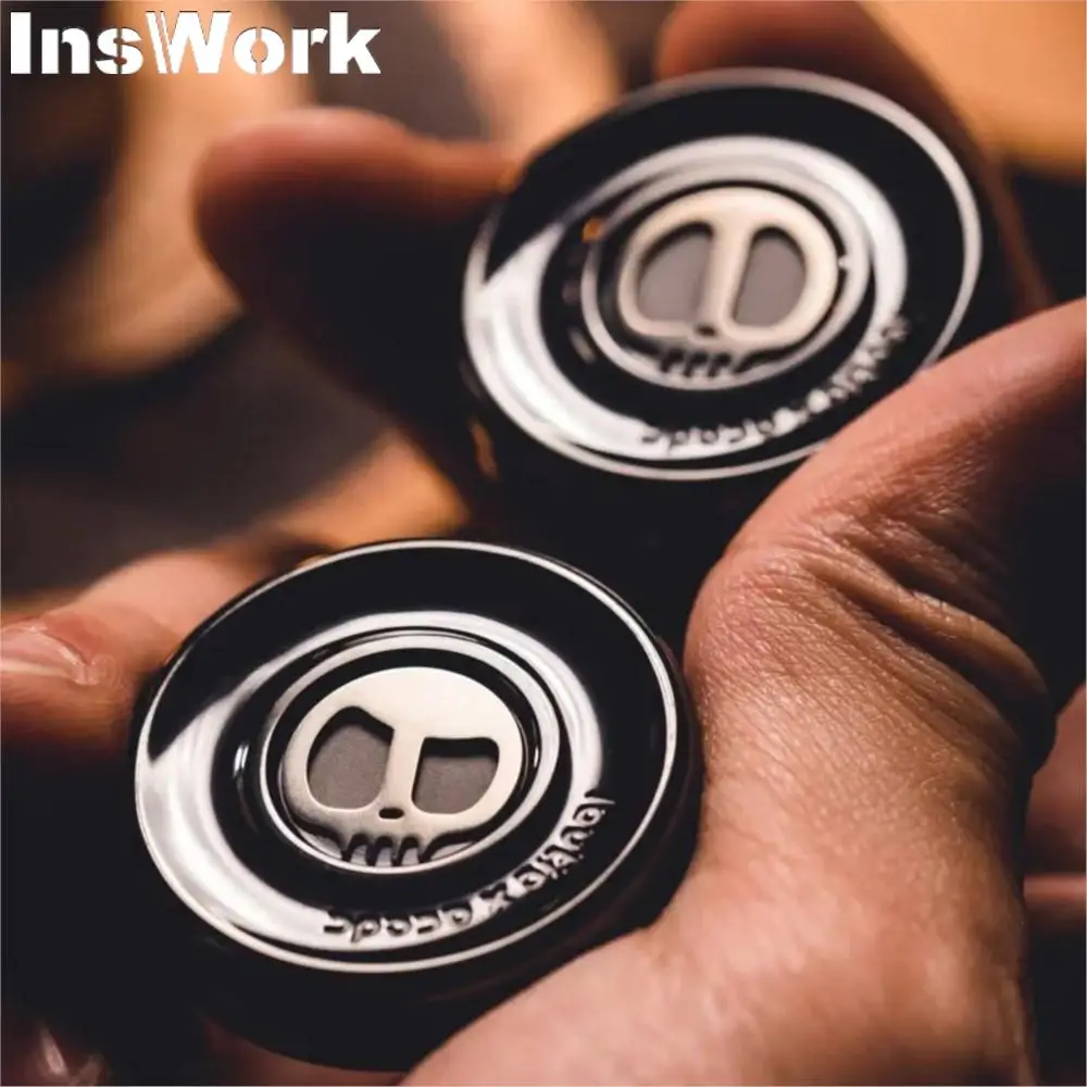 Lautie-acedcデビルミルクカバー、指紋スナップコイン、マグネット