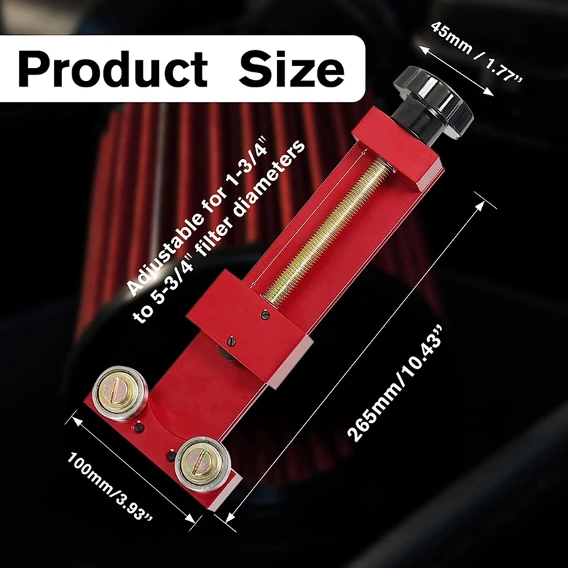 66490 Oil Filter Cutter Oil Filter Removal Tool Universal Cutting Range 1-3/4 Inch To 5-3/4 Inch