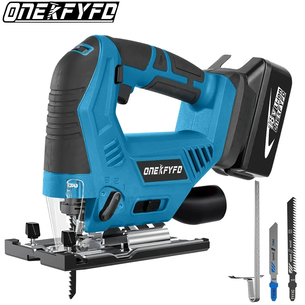 Electric Jig Saw Cordless 2700SPM 5 Gears Multi-Function Adjustable Woodworking Power Tools For Makita 18V Battery electric saw,cordless jigsaw,mini electric saw