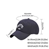 2024  Print Big Size 67cm Summer Men's Sports Running Baseball Cap Men's Quick Drying Women's Solid Color Baseball Cap 4