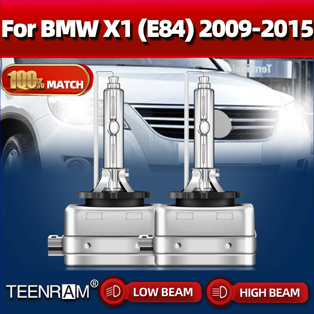 

D1S HID Xenon Light Bulbs 35W 20000LM Car Headlight 12V 6000K Xenon Lamp For BMW X1 (E84) 2009 2010 2011 2012 2013 2014 2015