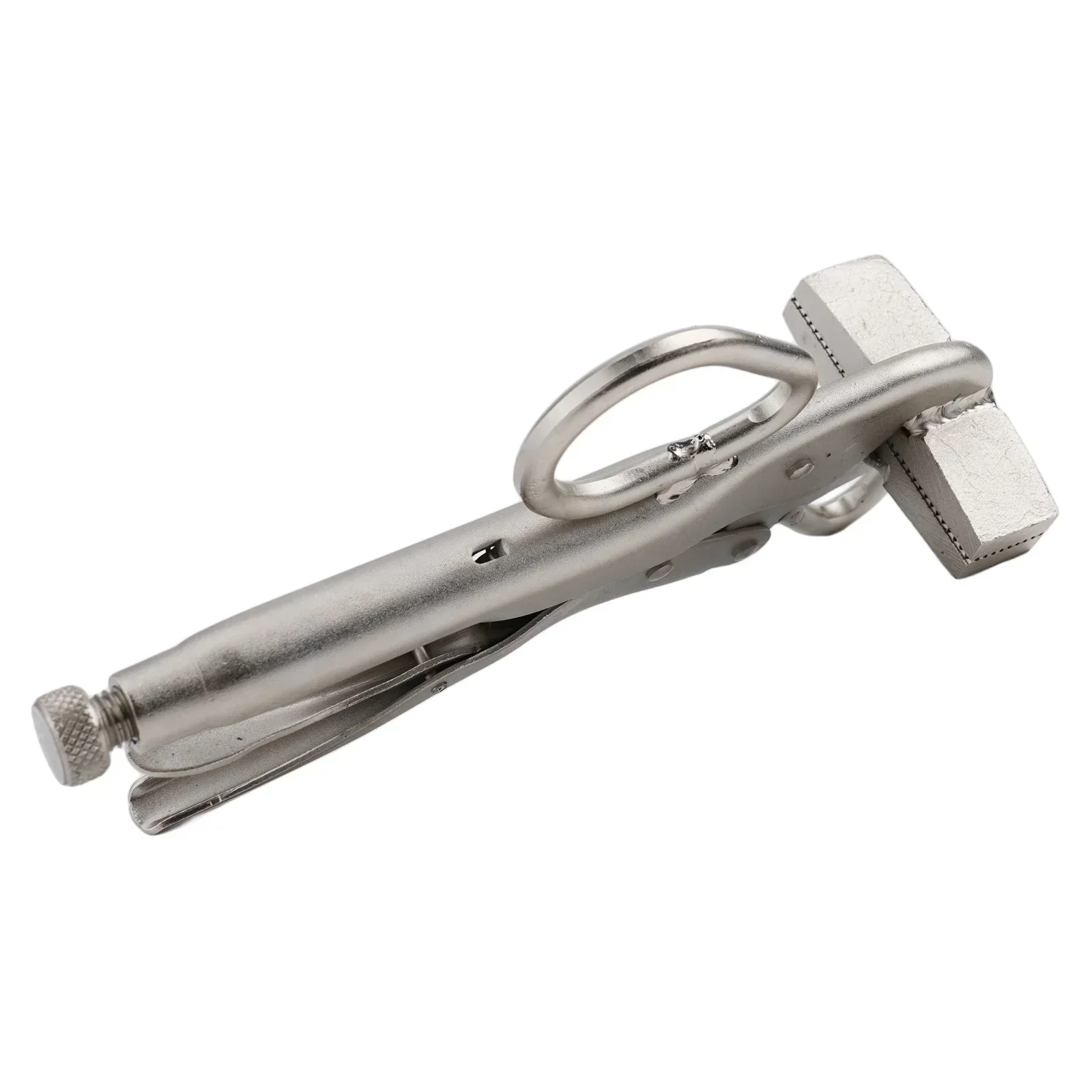 Carbon Steel Ultra Wide Steel Vise Flat Lock Plate Metal Clamp Duckbill Clamp Long Lasting Plier Shaping Easy Maneuverability