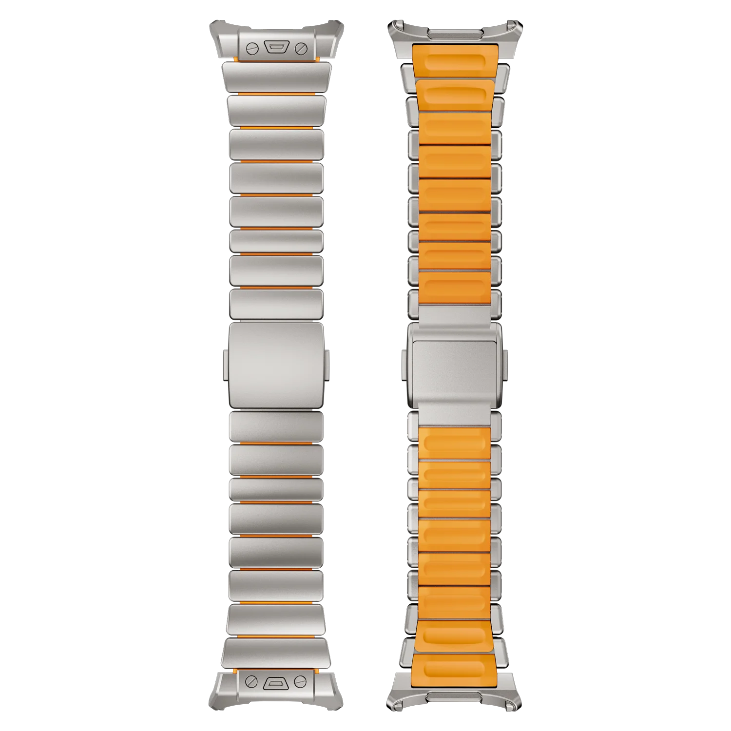 Luxury Stainless Steel Metal Strap Bracelet