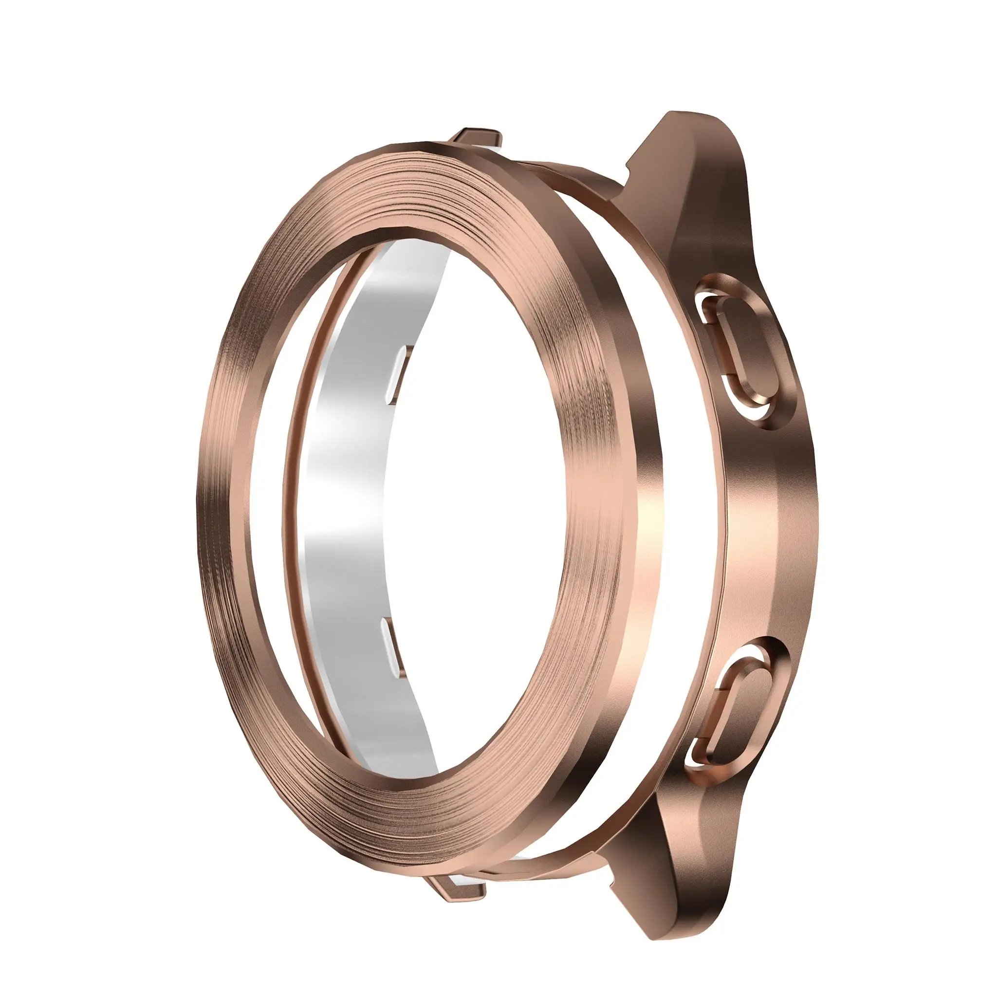 Premium Electroplated Protective Shell with Bezel