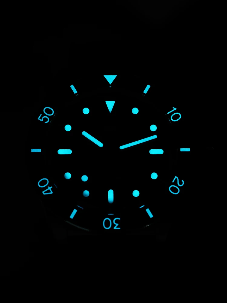 San Martin Official 39mm Guilloche MOP Dial Miyota 90S5 Sport Watch Automatic Mechanical Sapphire Bezel 20 ATM Luminous SN0151 - Image 5