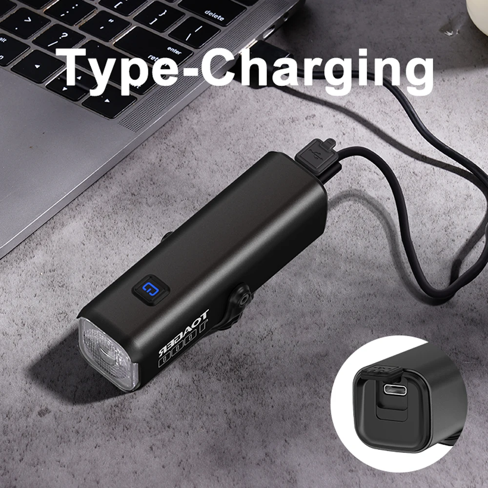 TOAGER  ,  Ʈ,  ׼, C Ÿ  LED 21700, 4500mAh, 1000LM