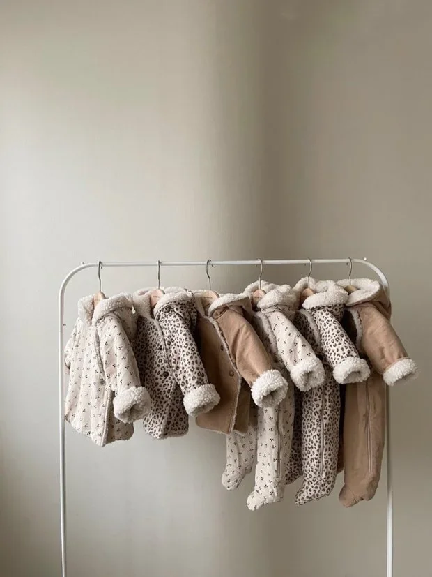 Description Picture 4 of itemWinter Newborn Infant Cotton Warm Clothes Brother Sister Matching Clothing Newborn Toddler Infant Romper Baby Boys Girls Coat