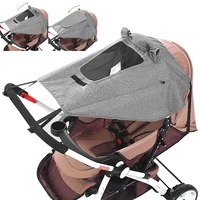 Baby Stroller Sun Shade UV Protective SunShade Waterproof Cover Universal Pram Sun-proof Rain Proof Cover Stroller Accessories